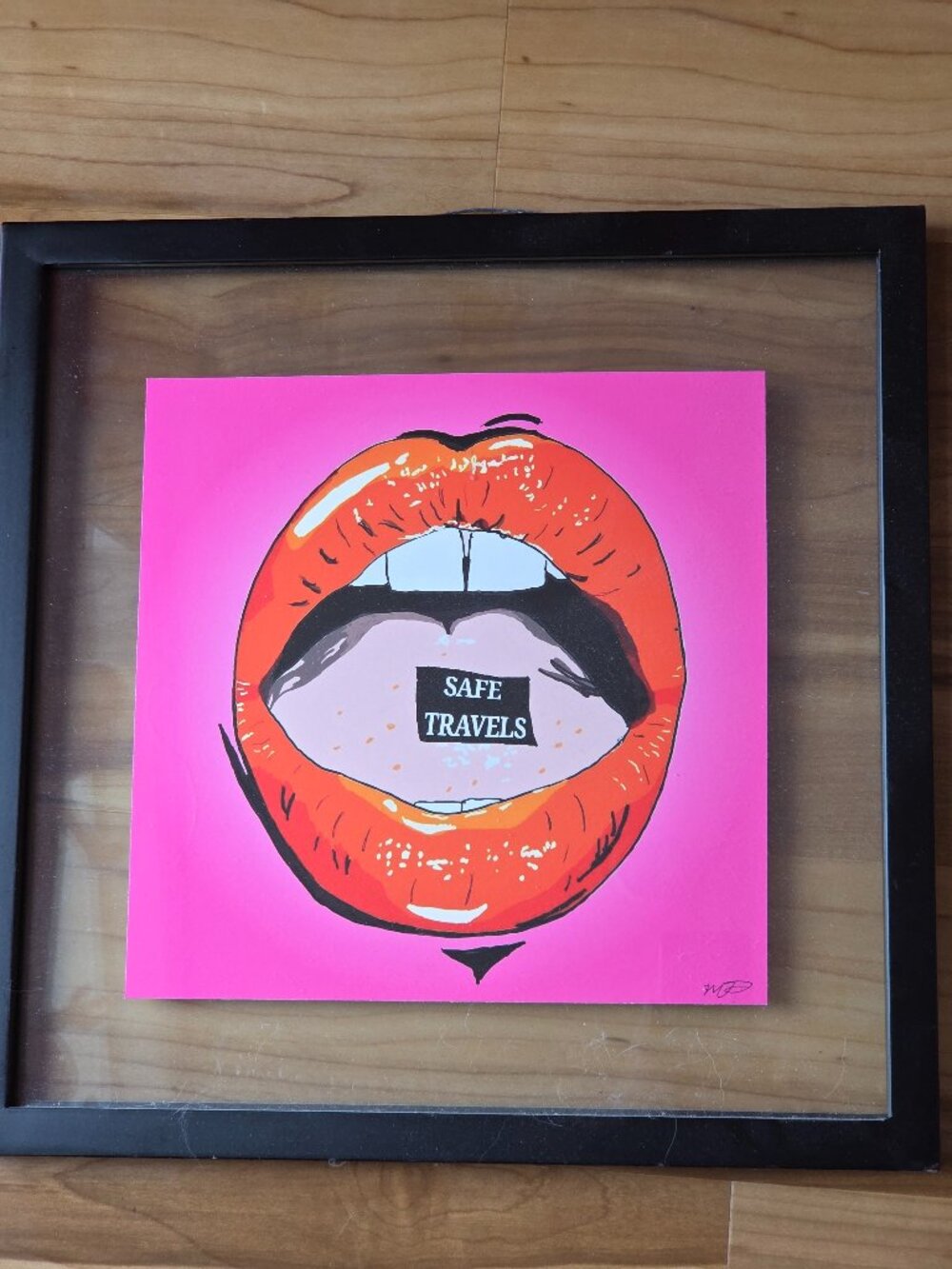 Original Modern Signed Art by Meghan Graves-Safe Travels